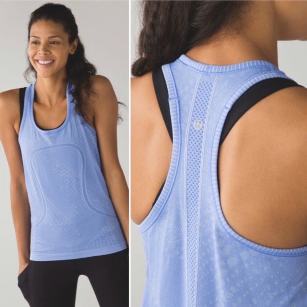 lululemon Swiftly Tech Racerback Heathered Lullaby